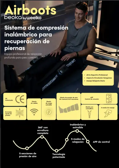 Folleto caracteristicas presoterapia airboots