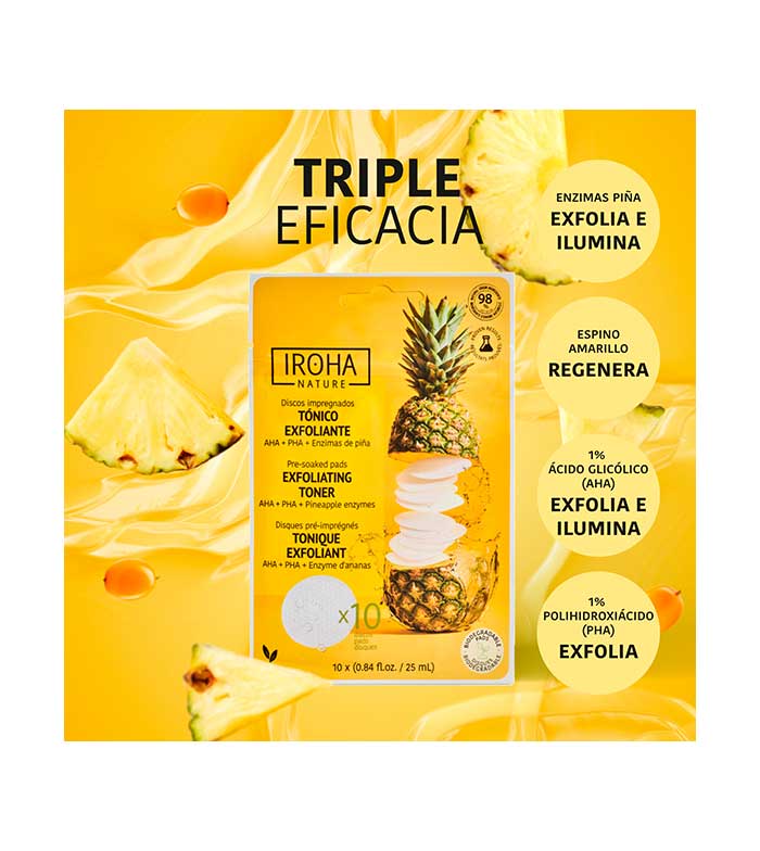IROHA DISCOS TONIFICANTS EXFOLIANTS P-IN/12 SEN