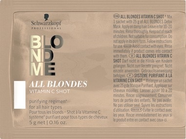 BM ALL BLONDES DETOX VITA-C SHOTS 5X5g. SCH