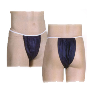 TANGA HOMBRE AZUL (ELASTICO MUSLOS) 25u (20) 253HAI