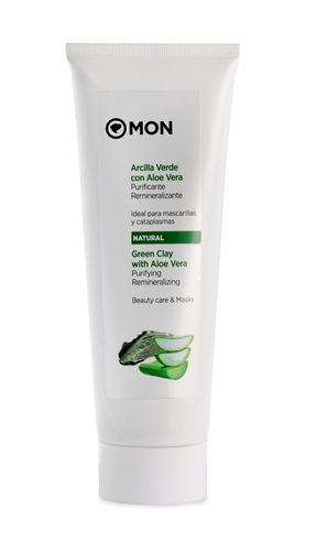 ARCILLA VERDE CON ALOE VERA 300ML AR300 MON