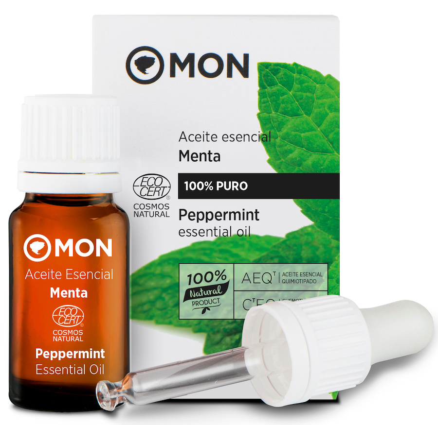 ACEITE ESENCIAL MENTA PIPERINA 100% PURO 12ML 1121 MON
