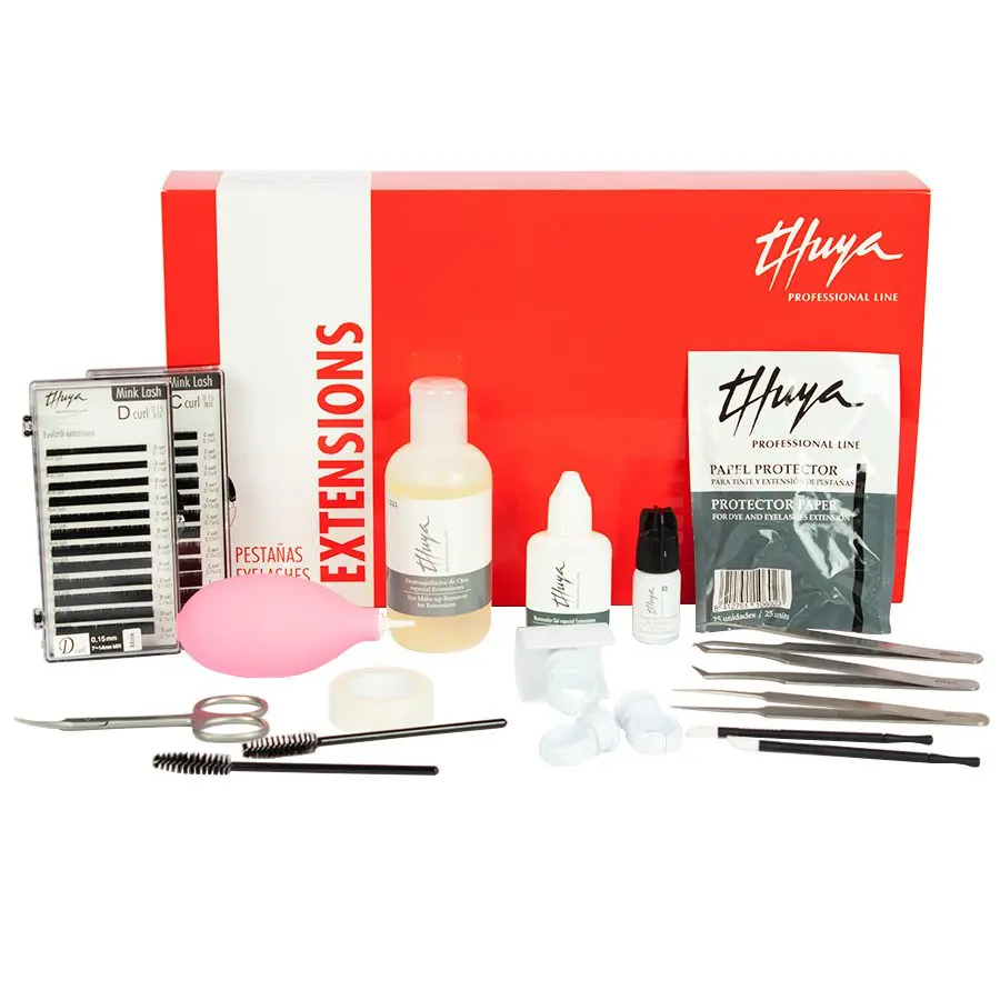 PACK EXTENSIONES PESTAÑAS COMPLETO         THU