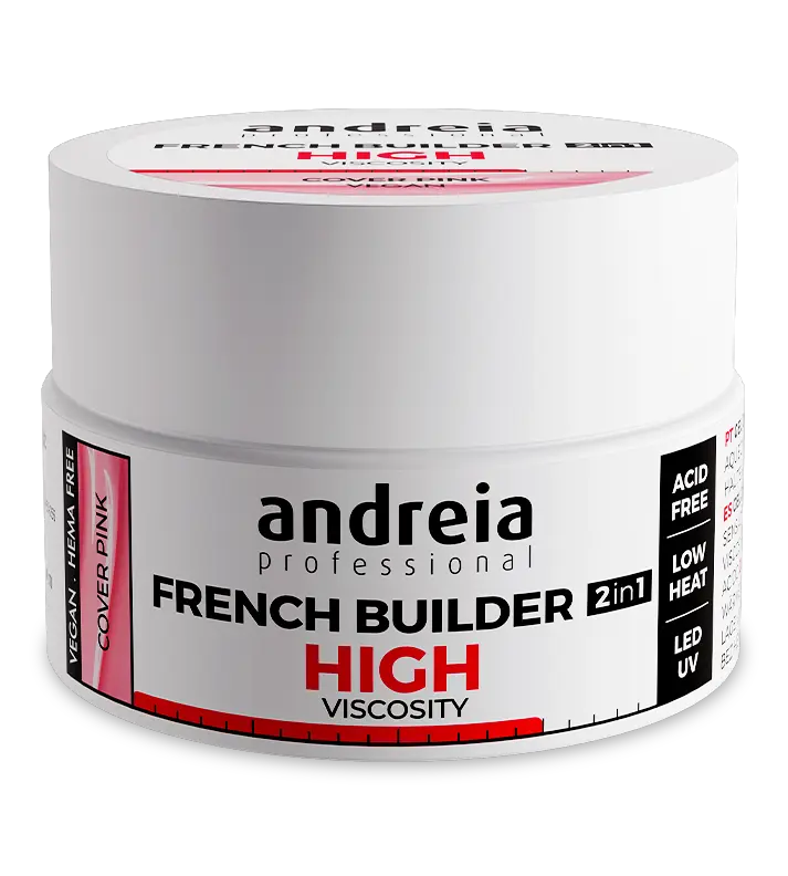 ANDREIA FRENCH BUILDER HIGH VISCOSITY COVER PINK 22Gr