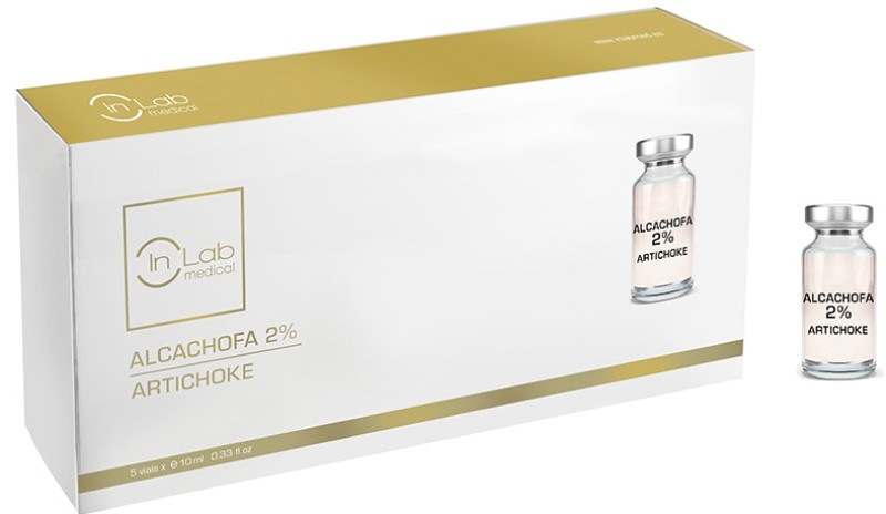 AMPOLLAS CORPORAL ALCACHOFA 2% 10ML 5u INL