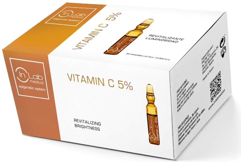 AMPOLLAS FACIALES PROF. VITAMINA C 5% 2ml 30u INL