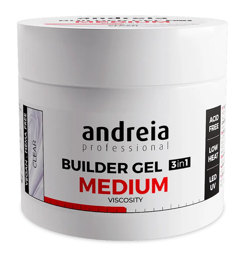 ANDREIA BUILDER GEL MEDIUM VISCOSITY CLEAR 44Gr