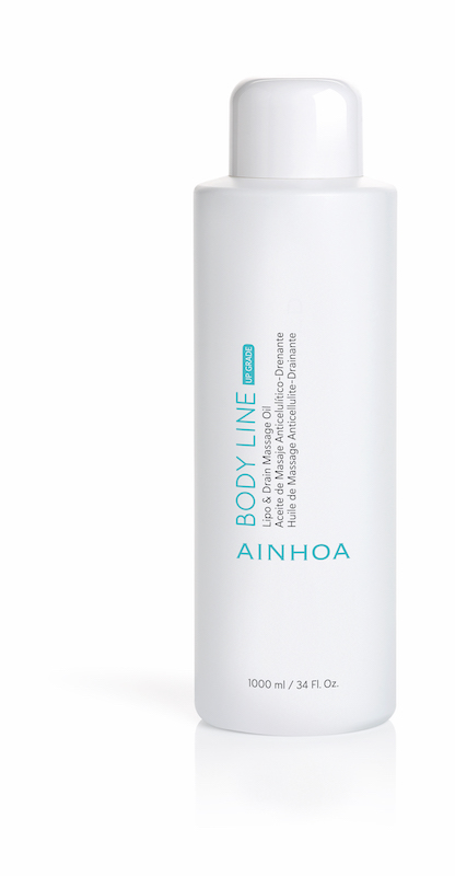 BODY LINE UP GRADE ACEITE DE MASAJE ANTICELULÍTICO-DRENANTE 1000ml AIN