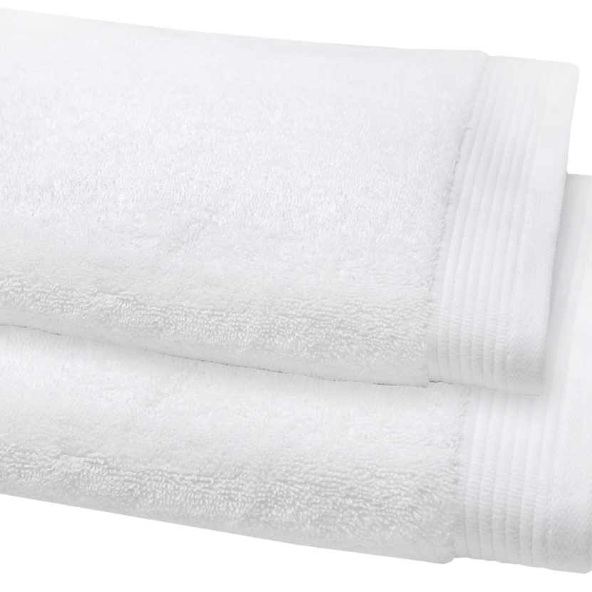 TOALLA RIZO AMERICANO LORD BLANCA 600GR/M2 100x150 SEC