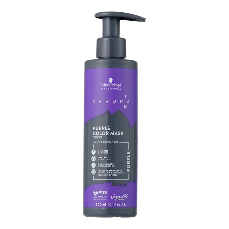 CHROMA ID BONDING COLOR MASK PURPLE 300ml SCH