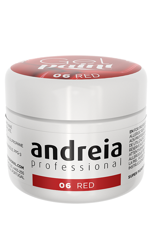 ANDREIA GEL PAINT 06 RED 4gr