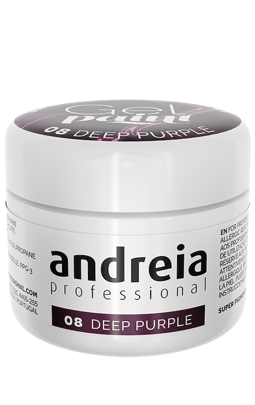 ANDREIA GEL PAINT 08 DEEP PURPLE 4gr