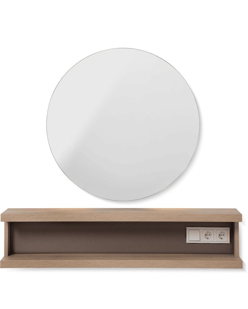 TOCADOR DROP CON LED BLANCO PAHI