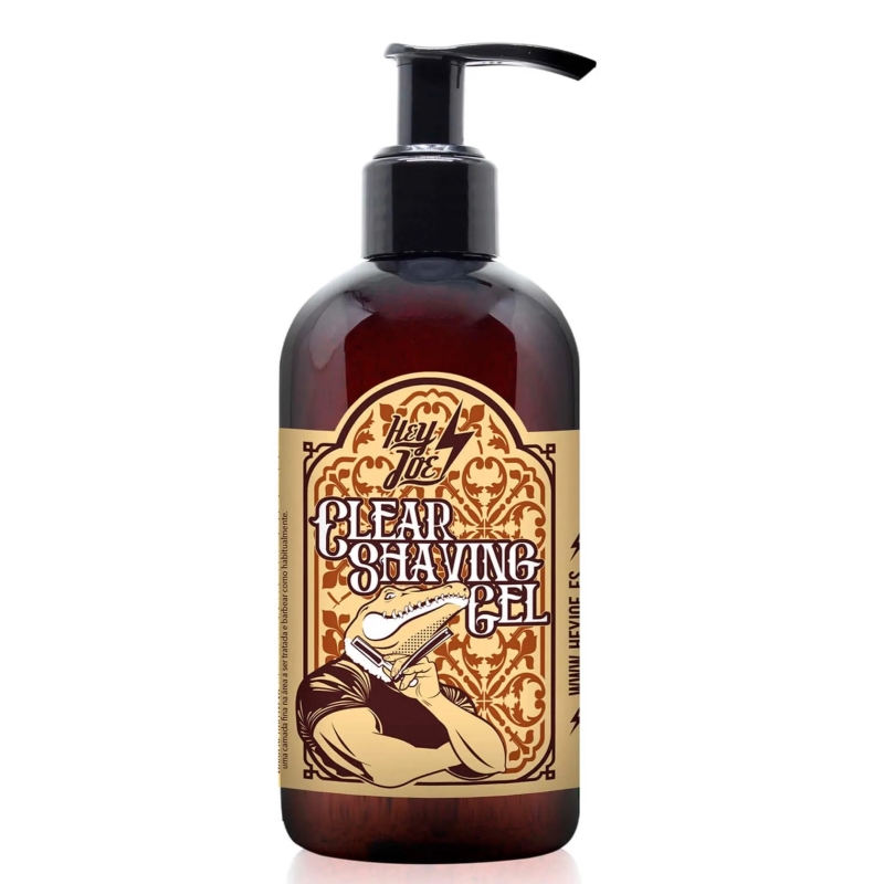 HEY JOE! CLEAR SHAVING GEL 250 ML. (GEL DE AFEITADO TRANSPARENTE)