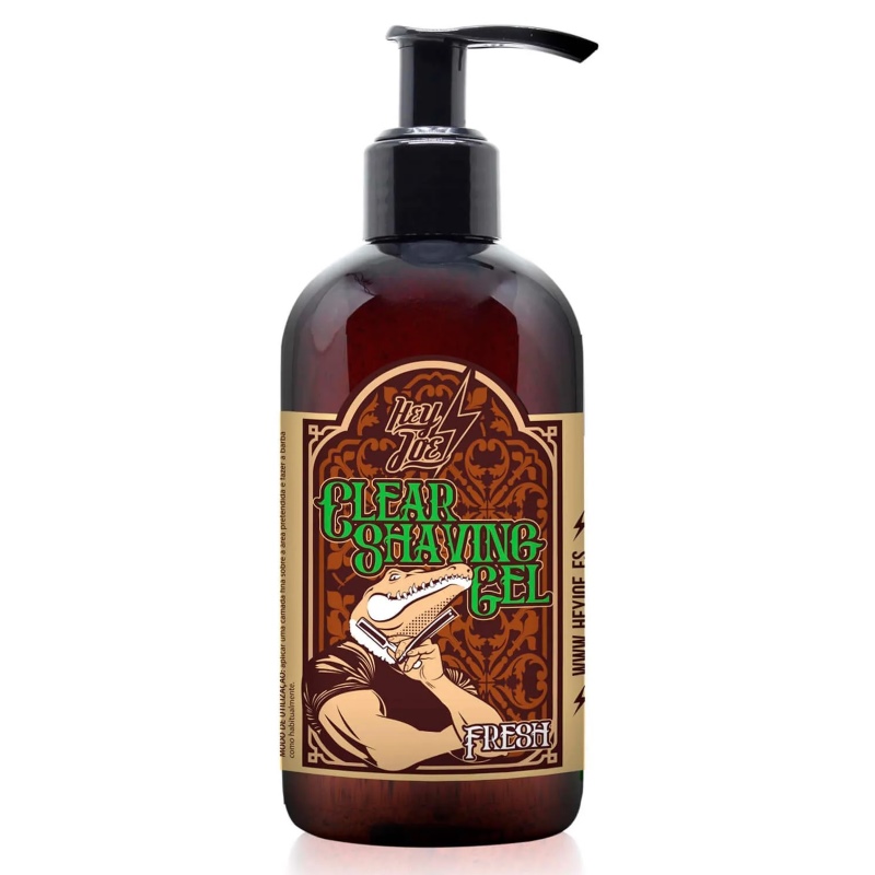 HEY JOE! CLEAR SHAVING GEL 250 ML. FRESH EDITION