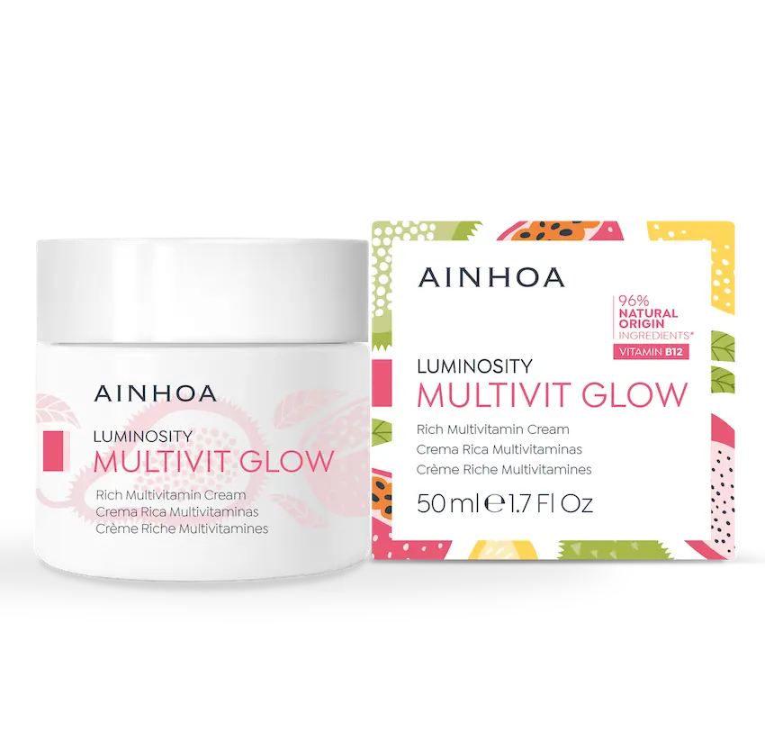 MULTIVIT GLOW CREMA RICA MULTIVITAMINAS 50ML AIN