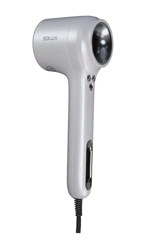 SECADOR EOLUX IONICO GRANDE MAXI PROFESIONAL SIN ASPAS BLANCO
