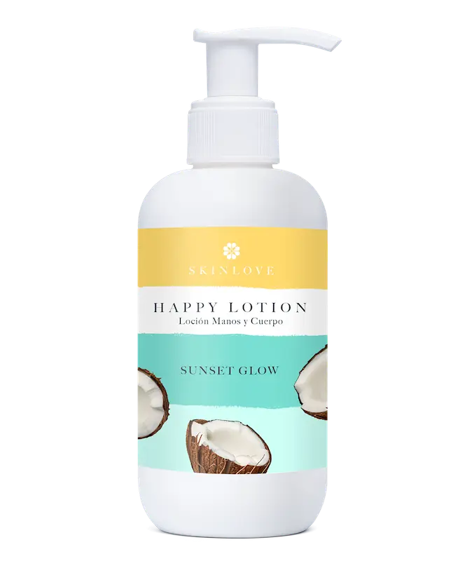 HAPPY LOTION SUNSET GLOW SKINLOVE  200ml CND