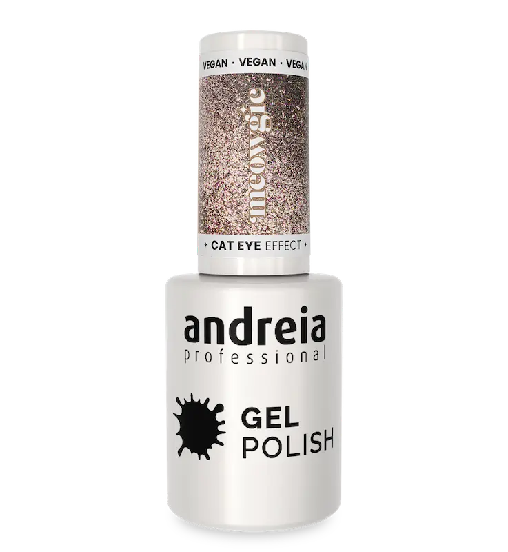 ANDREIA GEL POLISH  MC2- 10,5ML  CAT EYE EFFECT