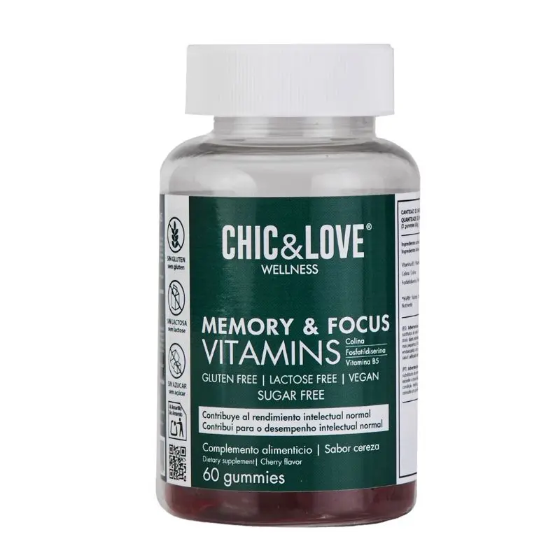 CHICLOVE GUMMIES MEMORY & FOCUS 60u