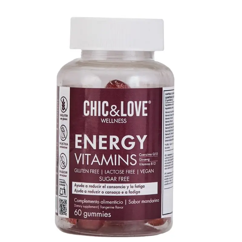 CHICLOVE GUMMIES ENERGY 60u