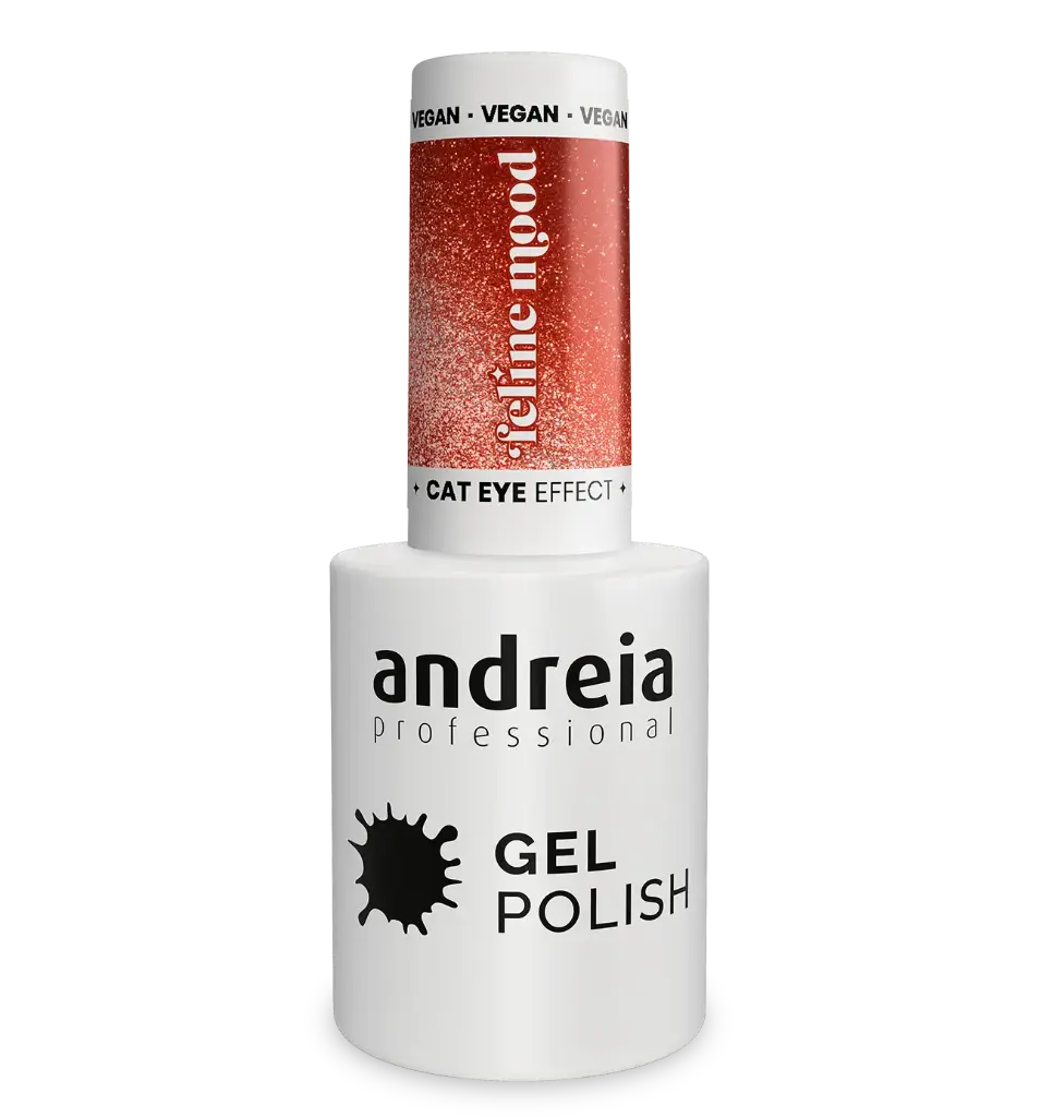 ANDREIA GEL POLISH  FE1- 10,5ML FELINE MOOD CAT EYE EFFECT