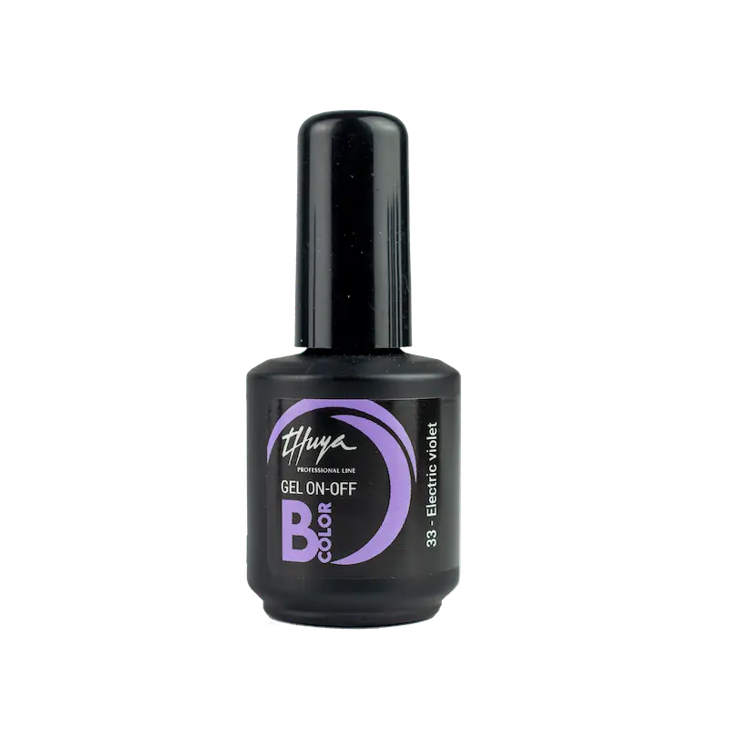 GEL ON-OFF B-COLOR Nº33 ELECTRIC VIOLET THU