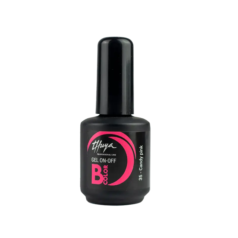 GEL ON-OFF B-COLOR Nº35 CANDY PINK THU***