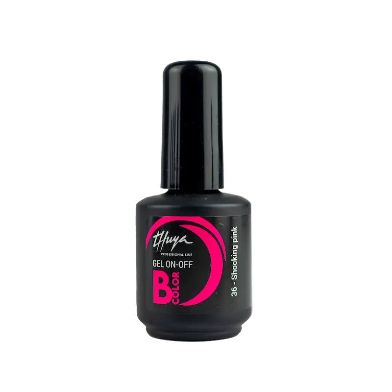 GEL ON-OFF B-COLOR Nº36 SHOCKING PINK THU