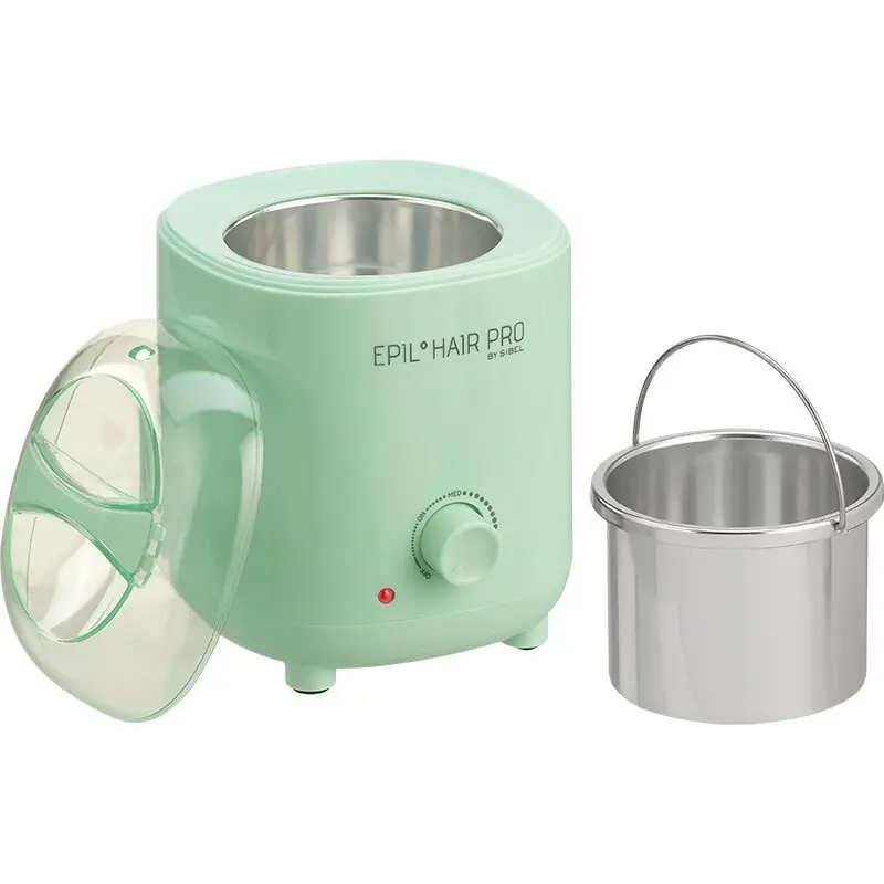ESCALFADOR/FUSOR CERA MINI WAX HEATER 200ML VERD PASTÍS SIN