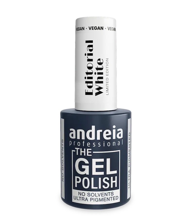 ANDREIA THE GEL POLISH EW1 - EDITORIAL WHITE