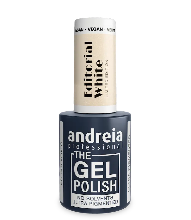 ANDREIA THE GEL POLISH EW3 - EDITORIAL WHITE