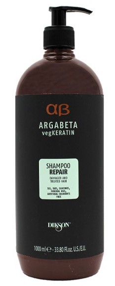 ARGABETA VEGKERATIN REPAIR CHAMPÚ 1000ml DIK