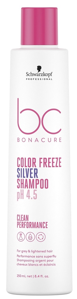 BC PH4.5 COLOR FREEZE CHAMPÚ SILVER 250ml  SCH