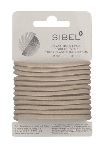 [1106N4441212] GOMAS ELÁSTICAS THICK RUBIO 12u SIN