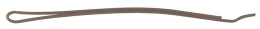 [1106N940017015] CLIP RECTO SIBEL SIN BOLITA BRONCE 70mm 24u NE