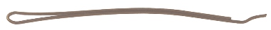 [1106N940017115] CLIP RECTE SIBEL S/BOLETA 70mm BRONZE 500gr SIN