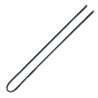 [1107N934505002] HORQUILLA RECTA SIBEL NEGRA 45mm  50u   SIN