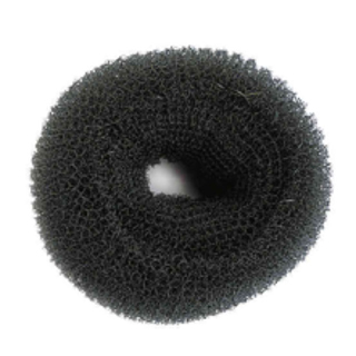 [1113CORONA8N] CORONA PARA MOÑO NEGRO 8cm   9500183    NEL
