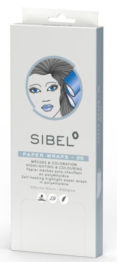 [1199N4333031] PAPER PER METXES HIGH-LIGHT SIBEL WRAPS 25 NEL