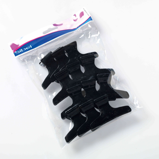 [1199NP000476] PINZA SEPARADORA MECHAS GRANDE PLÁSTICO NEGRO 12u SIN