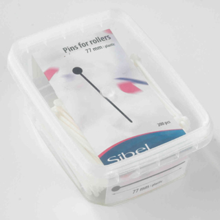 [1199N939243201] CAJA PINCHOS RULOS BLANCOS 200u 77mm SIN
