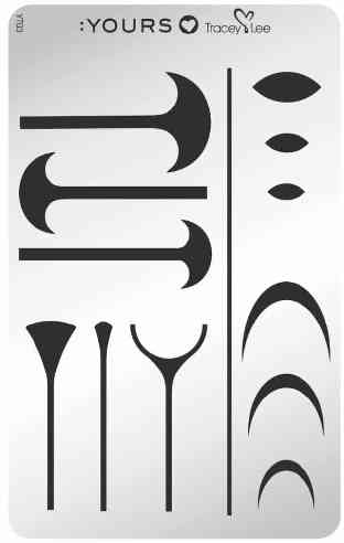 [200202SHAPEUP] PLACA STAMPING SHAPE UP 106 (YOURS)  CND