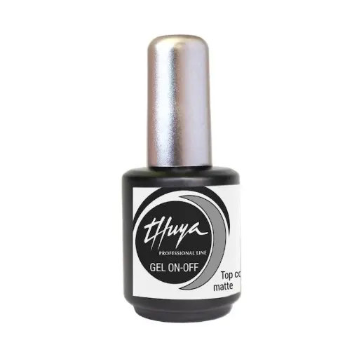[2001TOPMATT] ESMALT UNGLES GEL ON-OFF TOP COAT NO WIPE MATTE  THU