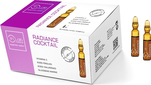 [21623CCGVCOCRAD] AMPOLLAS FACIALES RADIANCE COCKTAIL 2ml 30u INL