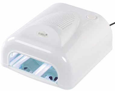 [271061N6101005] LÁMPARA UÑAS UV QUICK DRYER 4x9W VENT. SIN