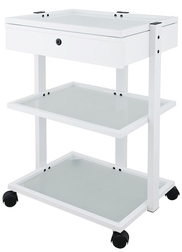 [27222NA1040A] CARRITO MESA FACILE+ CAJÓN + 2 ESTANTES 1040A WEE