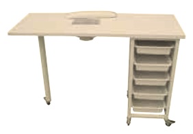 [27222NULNARM003] TAULA MANICURA ULNAR AMB 5 CALAIXERES WKM003  WEE