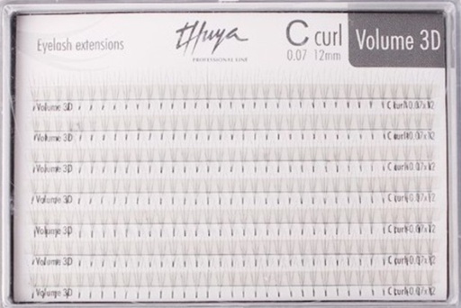 [29900EPDC3D007M] EXTENSIÓN PESTAÑAS 3D D-CURL 0.07 MIX   THU