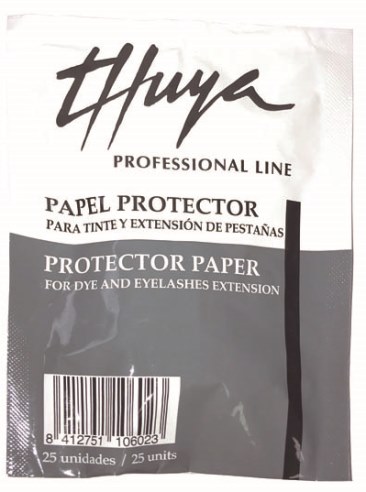 [29900PAPERPROT] PAPEL PROTECTOR TINTE Y EXTENSIÓN PESTAÑAS SOBRE 25u THU